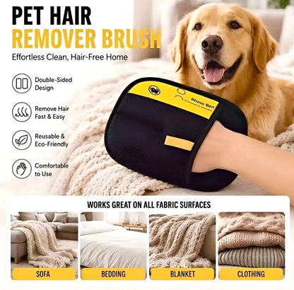 Reusable Pet Hair Remover Glove for pet hair and lint