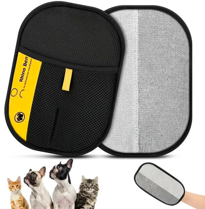 Pet hair remover glove product view