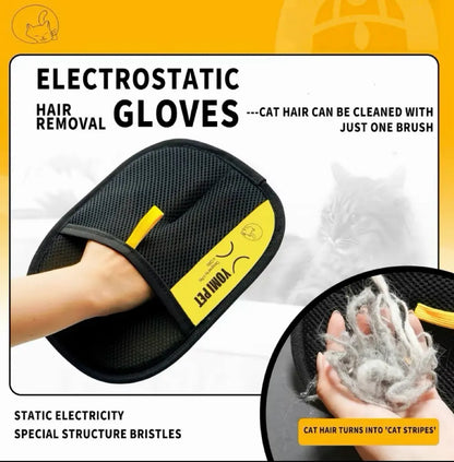 QAVRO reusable pet hair remover glove